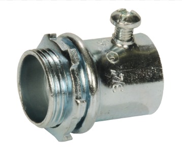 Steel Uninsulated Set Screw EMT Connectors